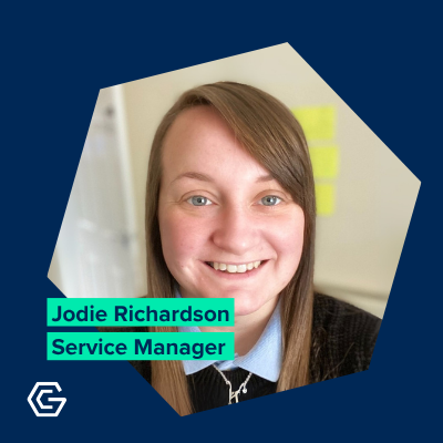 Photo of Jodie Richardson, Service Manager