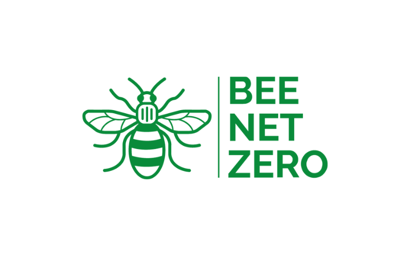 Bee Net Zero logo