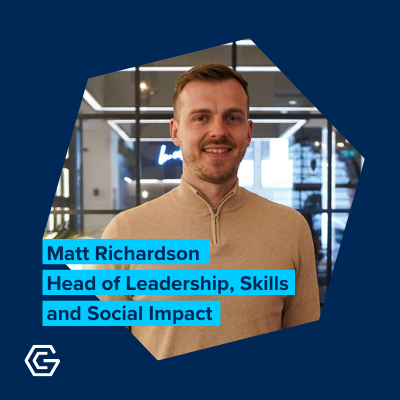 Photo of Matt Richardson, Head of Leadership, Skills and Social Impact