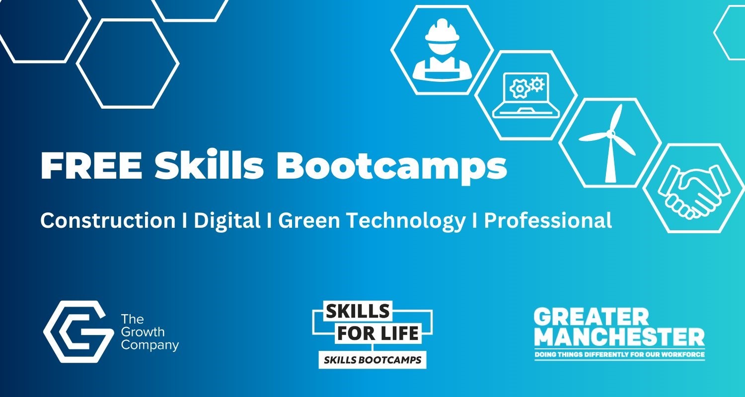 FREE Skills Bootcamps Construction, Digital, Green Technology and Professional 