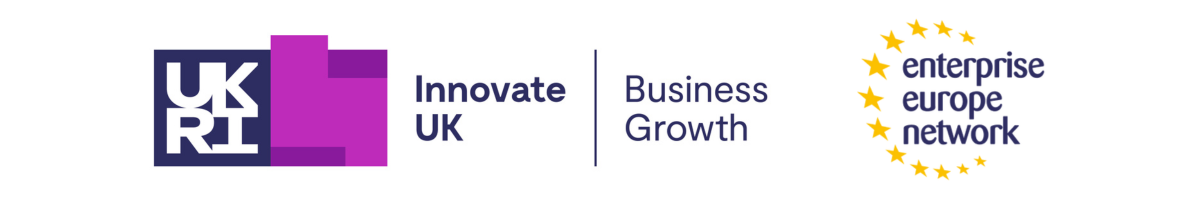 Innovate UK Business Growth Enterprise Europe Network logos